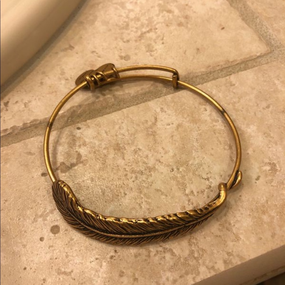 Alex & Ani Feather Adjustable Bracelet